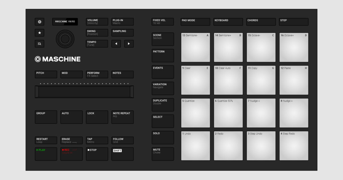 MASCHINE MIKRO クイックスタートガイド 1 | ブログ | Native Instruments（正規輸入代理店）