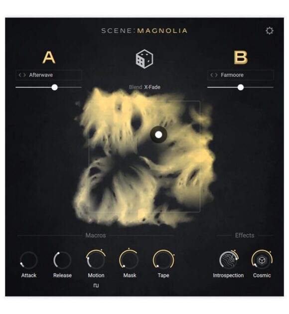 Scene: Magnolia インターフェース